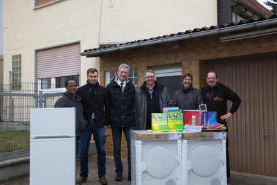 Spende für Flüchtlinge